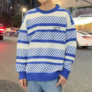 Casual Korean sweater winter men's sweater